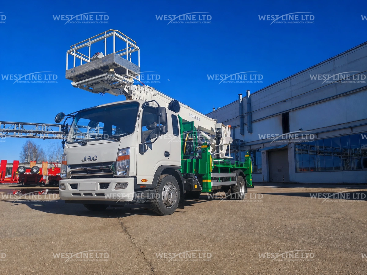 Купить автогидроподъемник JAC N120 в Казахстане