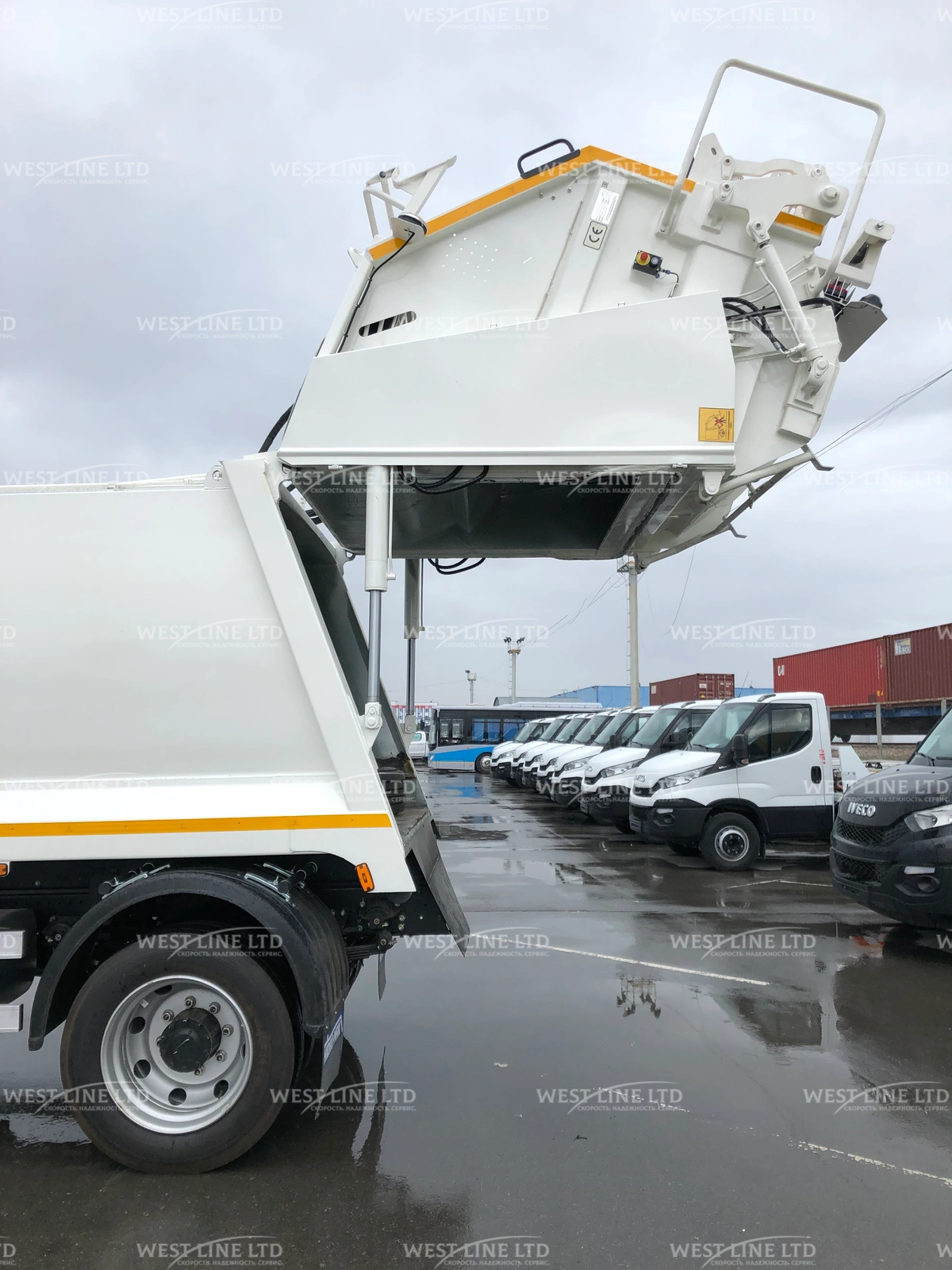 Купить JAC N120 Мусоровоз в Казахстане