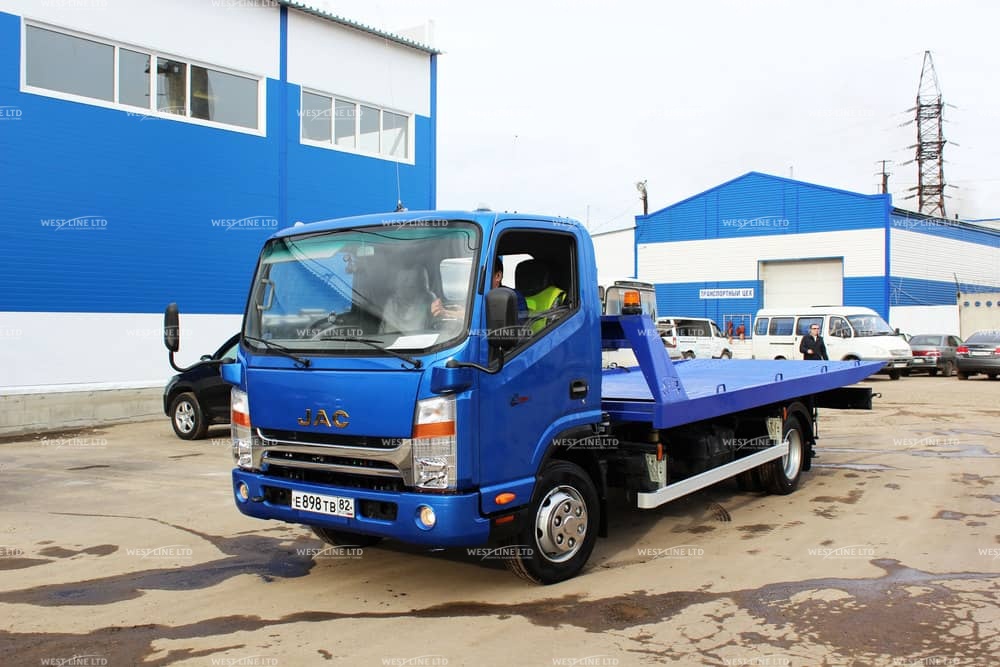 Купить эвакуатор в Казахстане на базе JAC N80