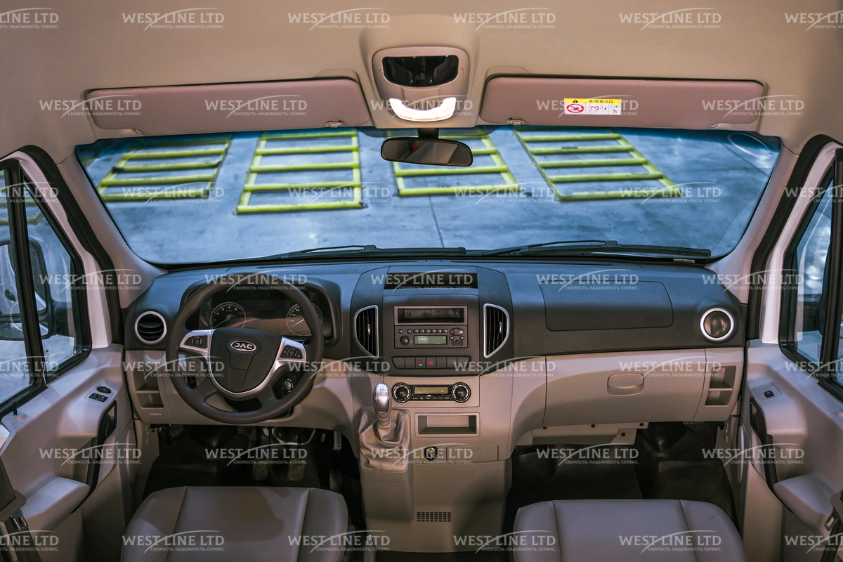 Купить в Казахстане новый пассажирский микроавтобус JAC Sunray