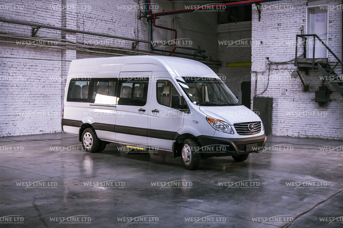Купить в Казахстане новый пассажирский микроавтобус JAC Sunray