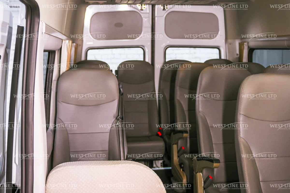 Купить в Казахстане новый пассажирский микроавтобус JAC Sunray