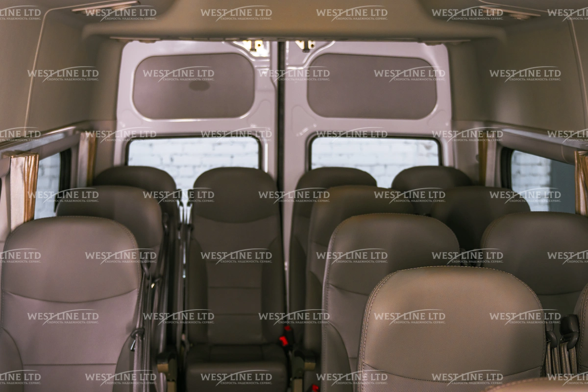 Купить в Казахстане новый пассажирский микроавтобус JAC Sunray