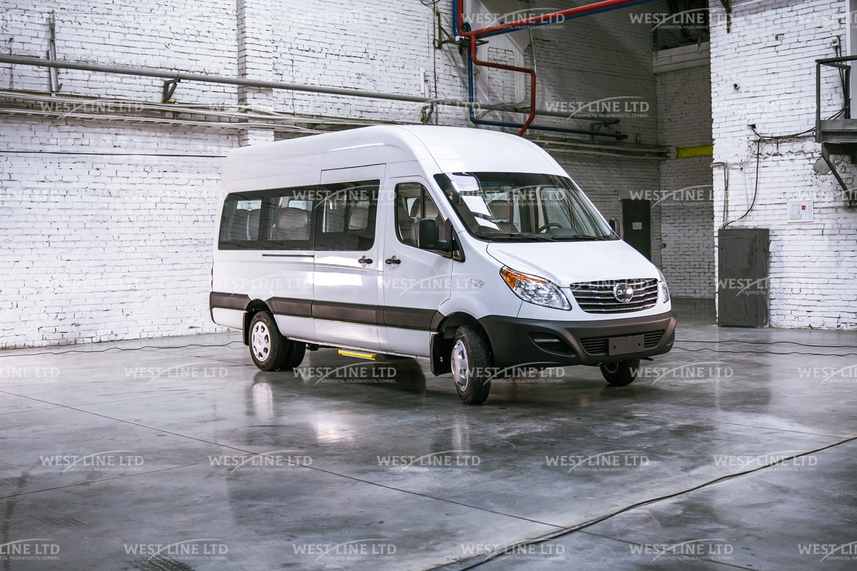 Купить в Казахстане новый пассажирский микроавтобус JAC Sunray