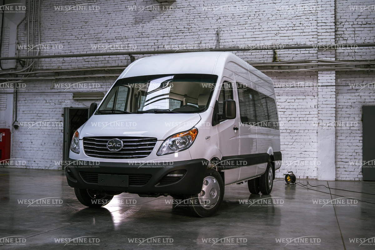 Купить в Казахстане новый пассажирский микроавтобус JAC Sunray
