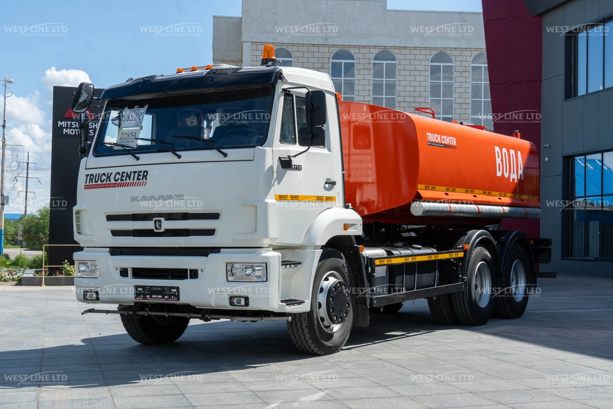 Купить автоцистерну поливомоечную КАМАЗ 65115-50 в Казахстане