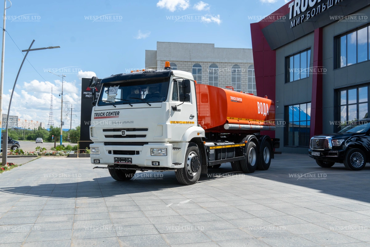 Купить автоцистерну поливомоечную КАМАЗ 65115-50 в Казахстане