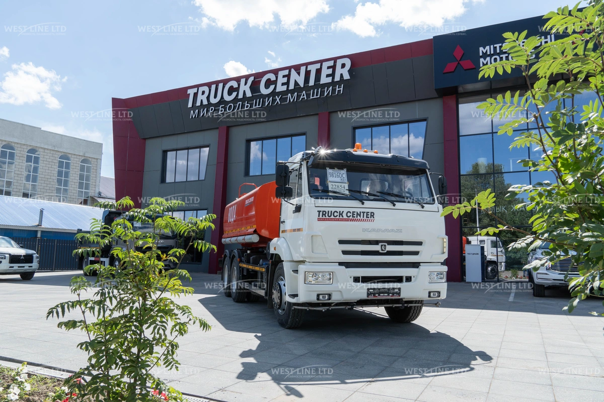 Купить автоцистерну поливомоечную КАМАЗ 65115-50 в Казахстане