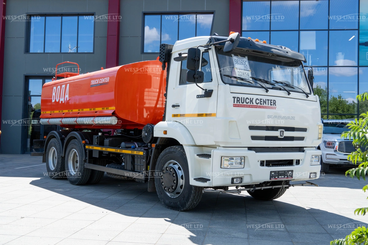 Купить автоцистерну поливомоечную КАМАЗ 65115-50 в Казахстане