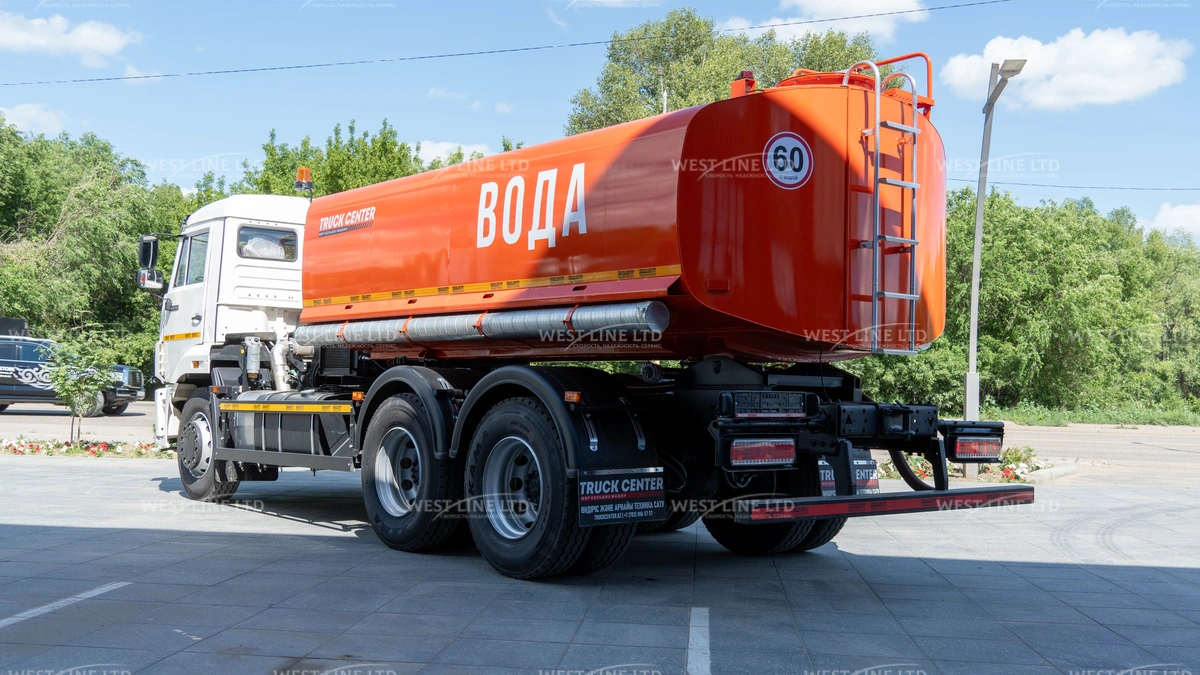 Купить автоцистерну поливомоечную КАМАЗ 65115-50 в Казахстане