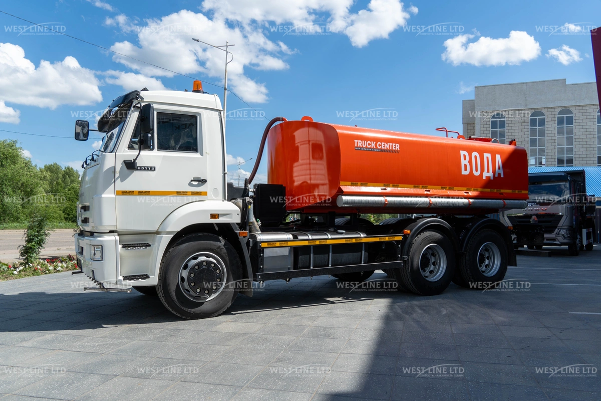 Купить автоцистерну поливомоечную КАМАЗ 65115-50 в Казахстане