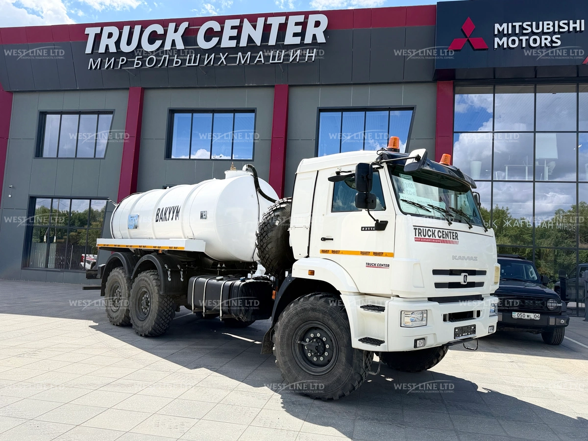 Купить ассенизатор 10 кубов на базе КАМАЗ-43118 в Казахстане