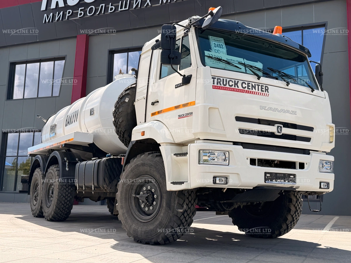 Купить ассенизатор 10 кубов на базе КАМАЗ-43118 в Казахстане