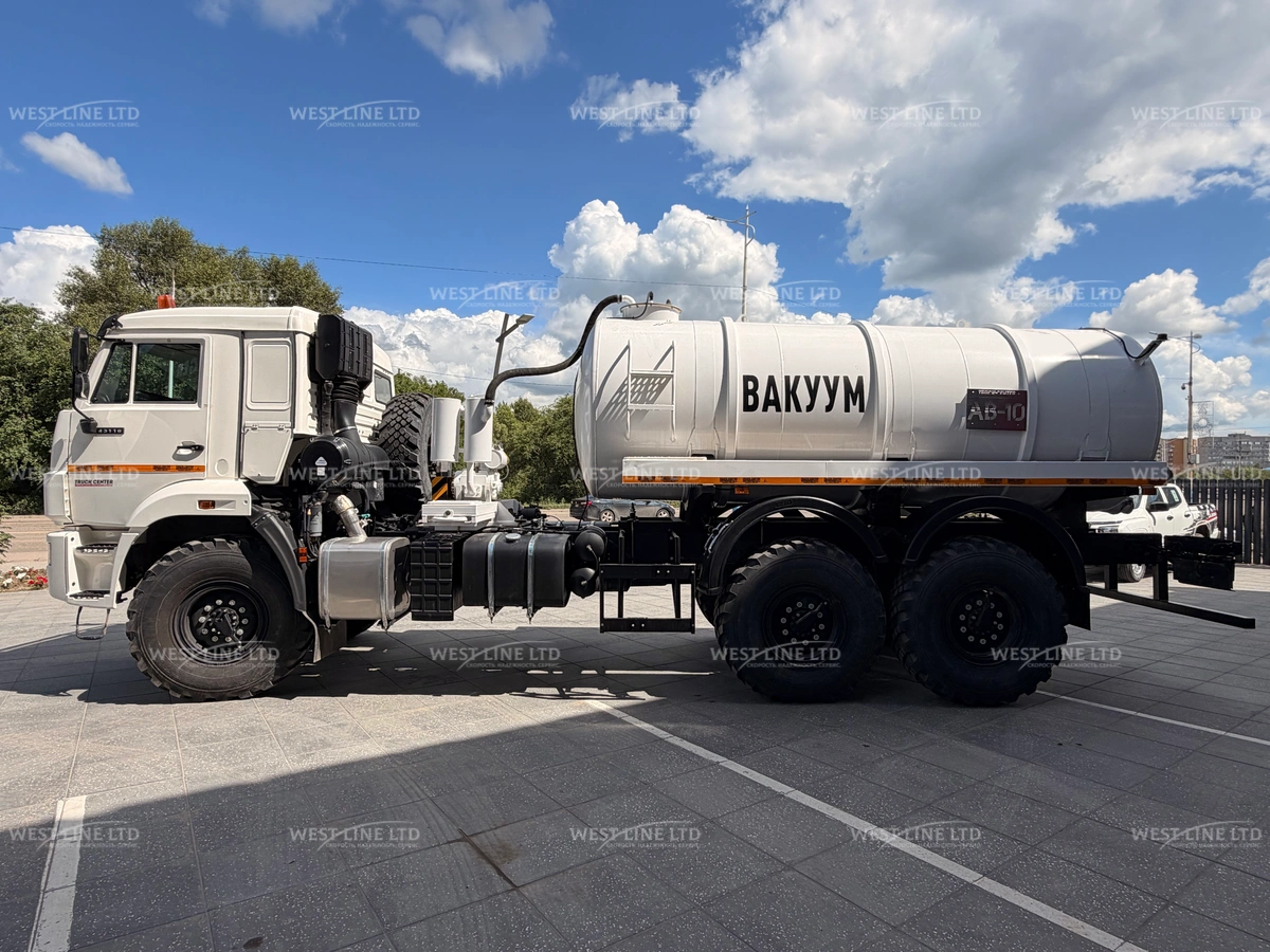 Купить ассенизатор 10 кубов на базе КАМАЗ-43118 в Казахстане