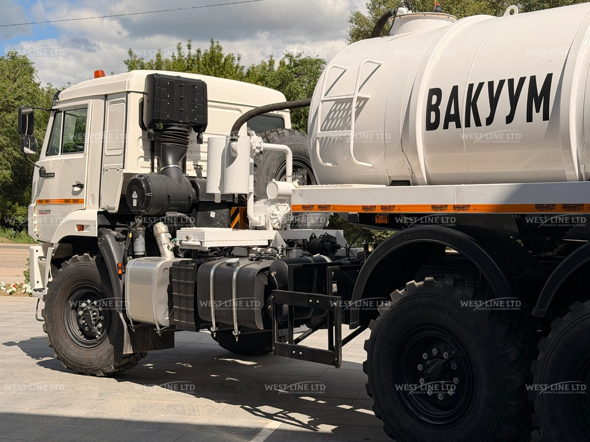 Купить ассенизатор 10 кубов на базе КАМАЗ-43118 в Казахстане