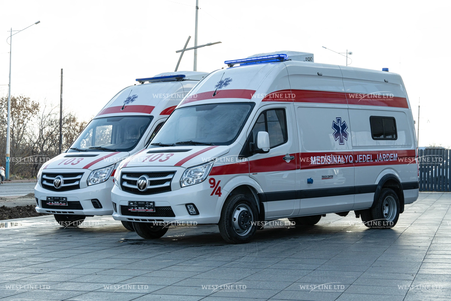 avtomobil-skoroj-pomoshhi-na-baze-toano-van-16 image Купить АСМП на базе FOTON Toano VAN в Казахстане