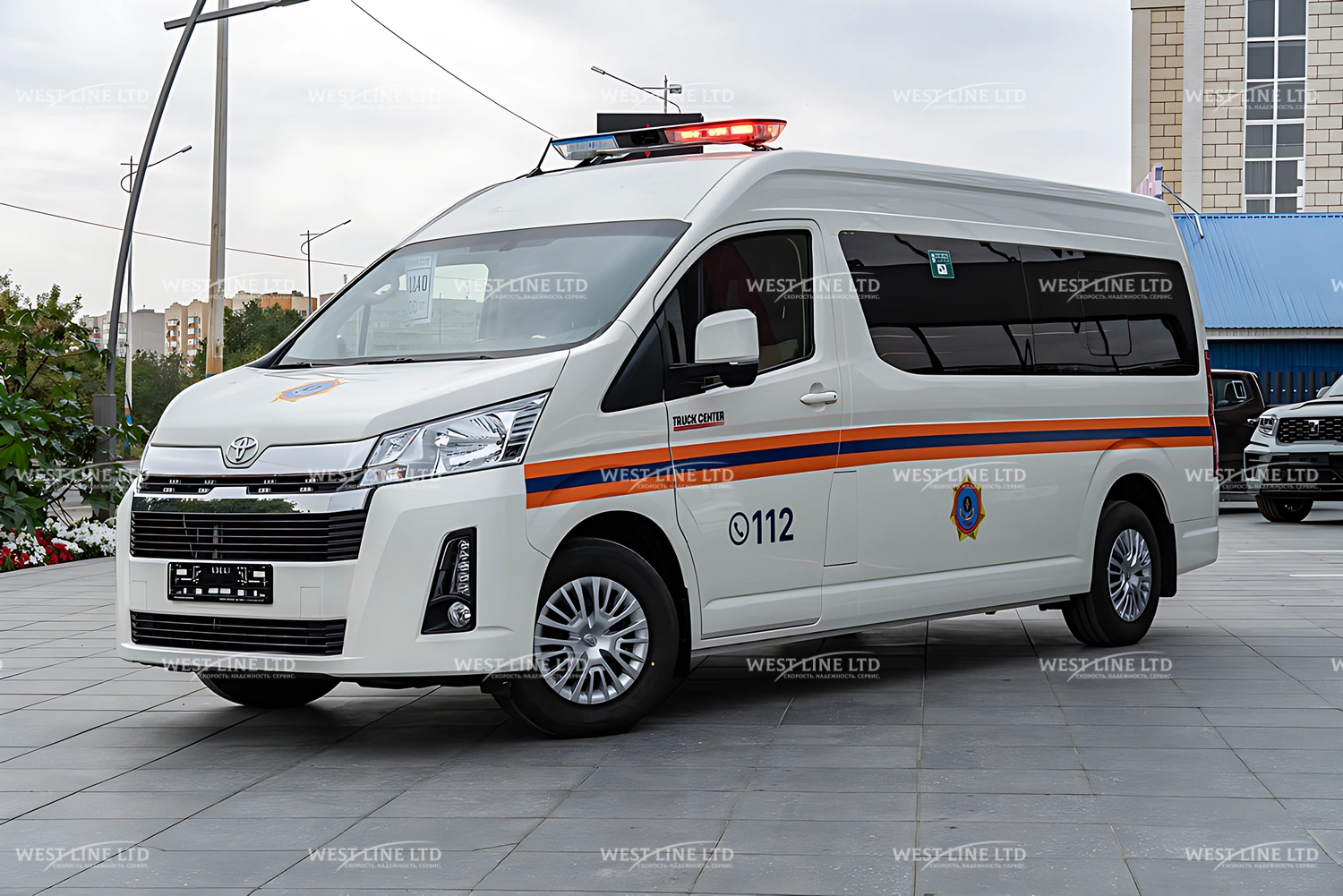 image-4 image Toyota Hiace для МЧС | Эвакуационный микроавтобус в Казахстане