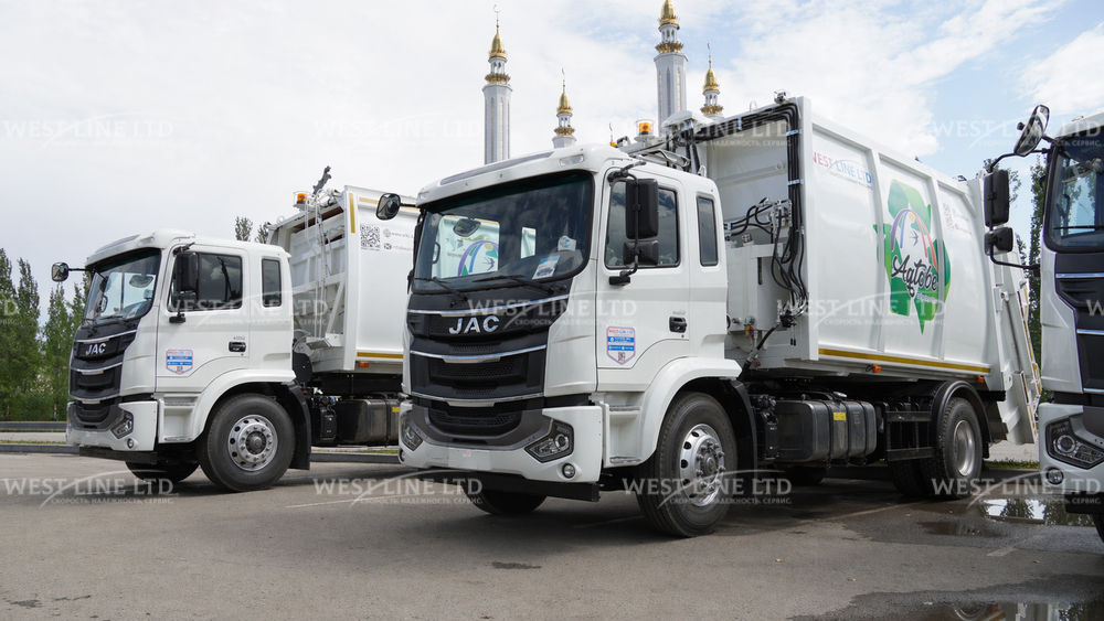 Купить мусоровоз КО-440В JAC N200 в Казахстане 