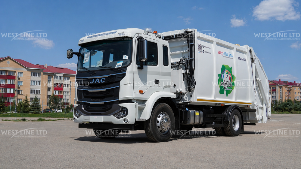 Купить мусоровоз КО-440В JAC N200 в Казахстане 