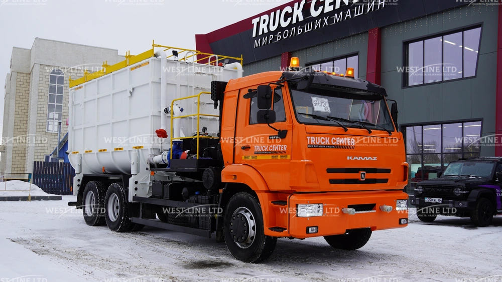 uso-20k-na-shassi-kamaz-65115-02 image УСО-20К смесительно-осреднительная установка на шасси КАМАЗ-65115