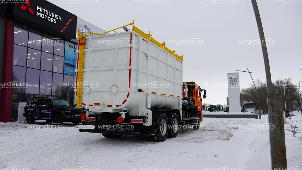 uso-20k-na-shassi-kamaz-65115-11 image УСО-20К смесительно-осреднительная установка на шасси КАМАЗ-65115