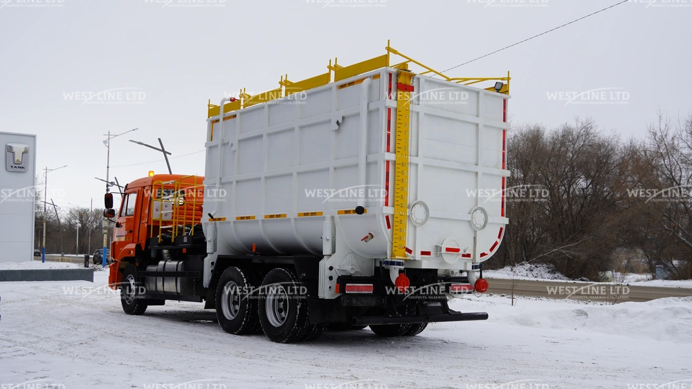 uso-20k-na-shassi-kamaz-65115-18 image УСО-20К смесительно-осреднительная установка на шасси КАМАЗ-65115