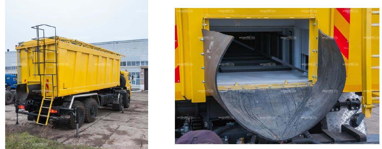 proppantovoz na shassi kamaz 6560rt 8