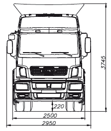 sedelnyj tjagach kamaz 53504 50 shema 1