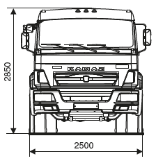 sedelnyj tjagach kamaz 65116 48 a5 shema 