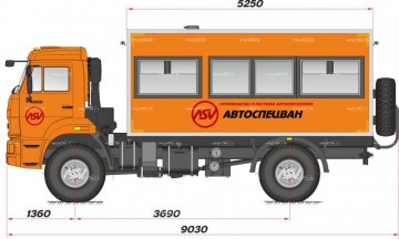 Характеристики 20 местного вахтового автобуса shema vahta 20 mest kamaz 43502 3036 66