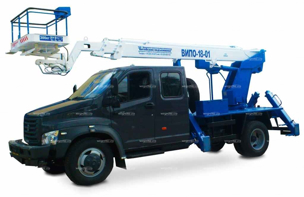 ГАЗ-С42R33 стрела над кабиной ГАЗ-С42R33 стрела над кабиной