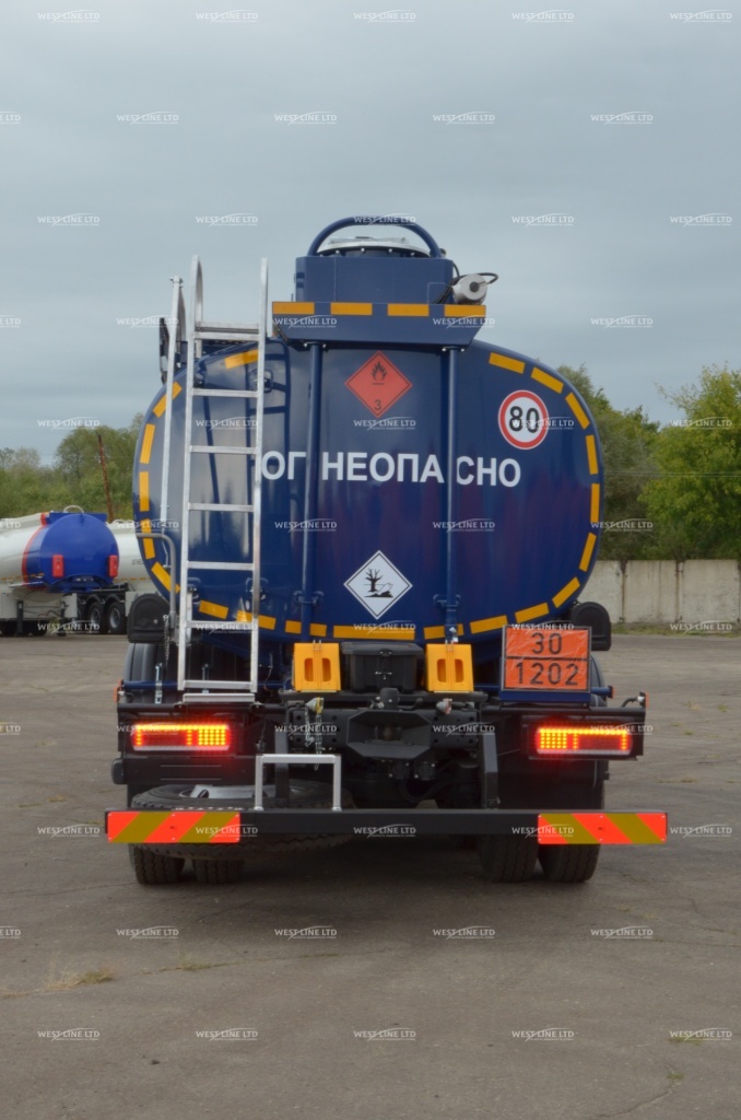 Лестница и дренаж Avtotoplivozapravshhik ATZ 56215 0000010 52 na shassi KAMAZ 65115 1 1