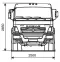sedelnyj-tjagach-kamaz-65116-48-a5_shema_ image Чертеж седельный тягач КАМАЗ-65116-48 (A5)